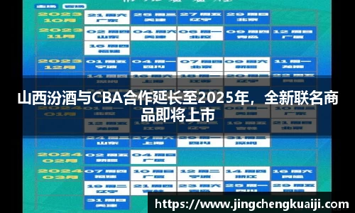 山西汾酒与CBA合作延长至2025年，全新联名商品即将上市